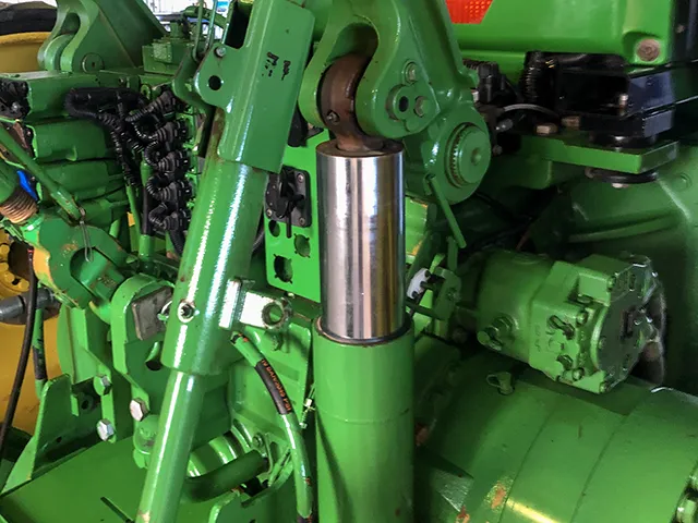 Professional agricultural equipment detailing examples